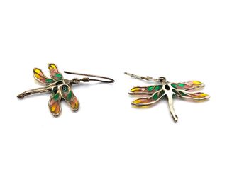 pendientes plata 925mm con piedra