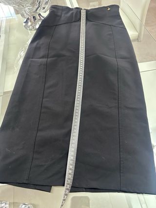 Falda lápiz Elisabetta Franchi Negra