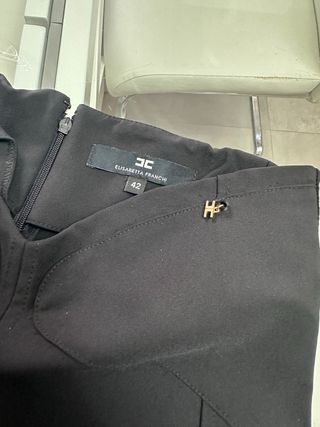 Falda lápiz Elisabetta Franchi Negra