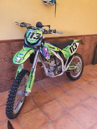 Kawasaki 250f Enduro/Motocross Verde