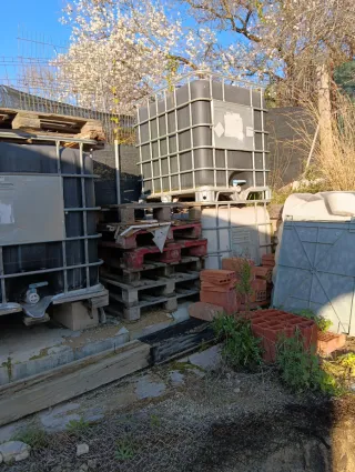 Bidón de agua 1000L