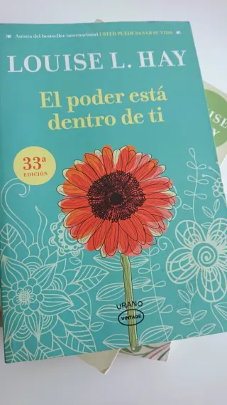 3 libros de Louise H. Hay.