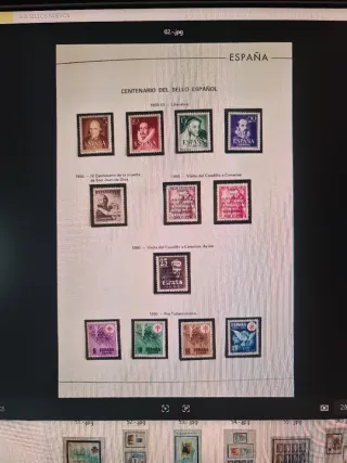 Colección de Sellos de España