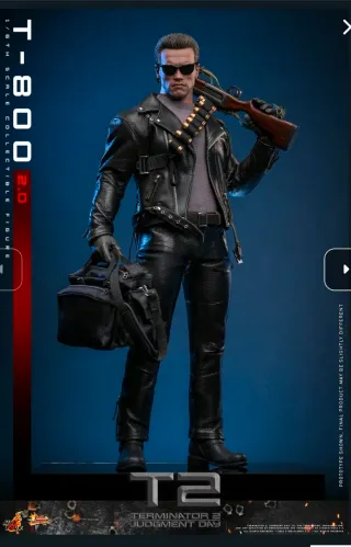 Hot Toys T2 T-800 MMS795 T800 MMS795 no Inart