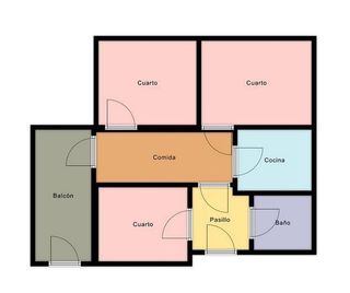 Piso en venta en La Bozada – Parque Delicias en Zaragoza