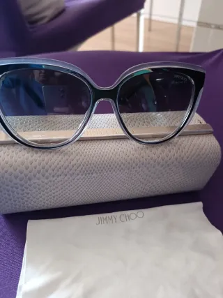 Gafas de sol Jimmy Choo negras