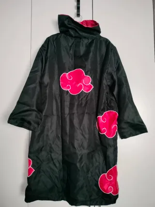 Disfraz Naruto Akatsuki Negro Nube Roja