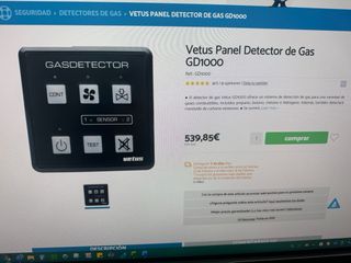 Detector Gas CO2 Vetus GD1000