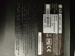 Televisión LG 24MT47D-BZ