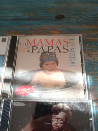 Lote 6 CDs: T.Rex, Queen, Pink Floyd, Eric Clapton