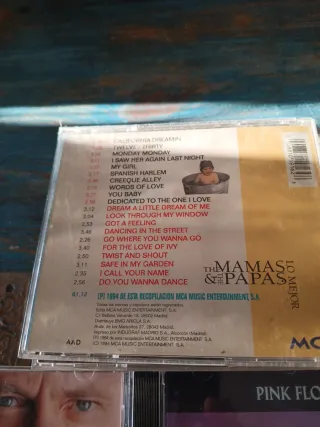 Lote 6 CDs: T.Rex, Queen, Pink Floyd, Eric Clapton