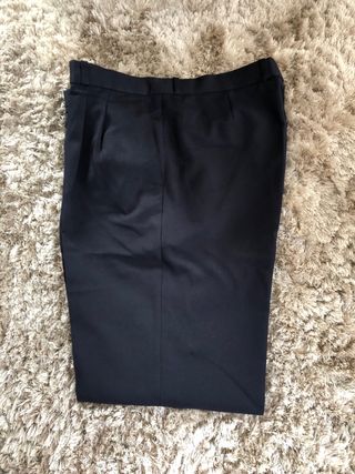 Pantalón de vestir negro T-48