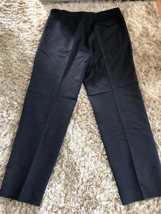 Pantalón de vestir negro T-48