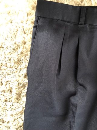 Pantalón de vestir negro T-48