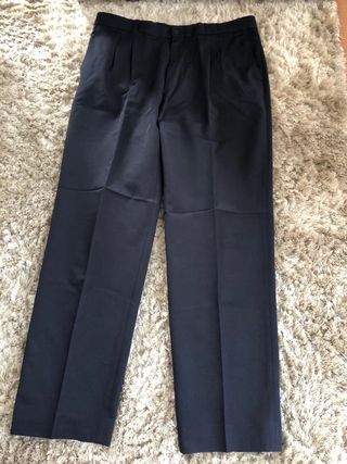 Pantalón de vestir negro T-48