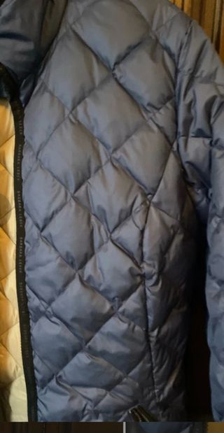 Chaqueta acolchada azul talla L