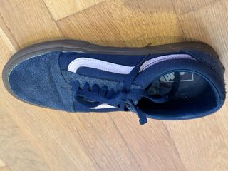 Zapatillas Vans Azul Marino y Marrón