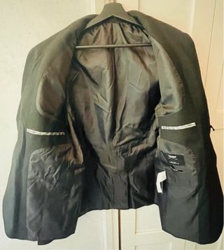 Blazer Pull&Bear negra hombre