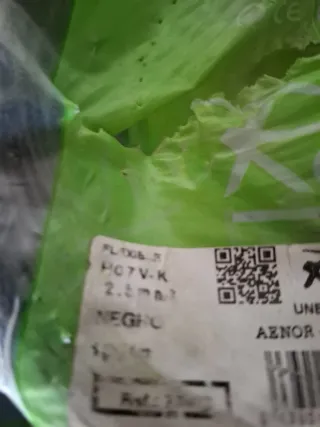 Cable General Cable exZhellent XXI 1x1.5mm 3 rolos