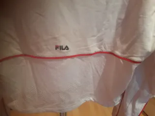 Sudadera Fila blanca y roja