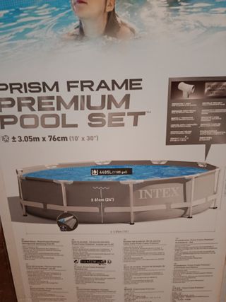 Piscina desmontable INTEX octogonal