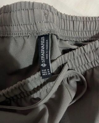 Pantalón Cargo Stradivarius Gris