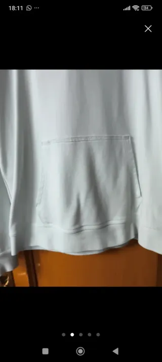 Sudadera Nike Talla L Mujer Verde Agua