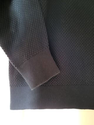 Jersey punto Massimo Dutti NegroTalla M