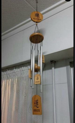 Atrapasueños de madera y metal