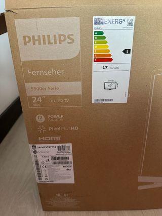 Televisión Philips Blanca