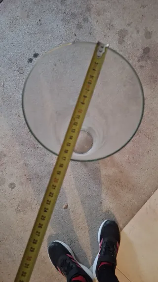 Maceta de Cristal Transparente