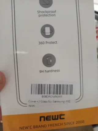 Cover e Protezione Schermo Samsung A52 NEW'C