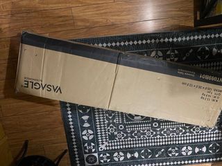 Mueble recibidor madera y metal