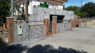 Pavimento impreso imitación piedra