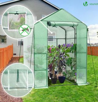 Invernadero de Jardín 143x143x195 cm (PRECINTADO)