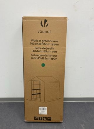 Invernadero de Jardín 143x143x195 cm (PRECINTADO)