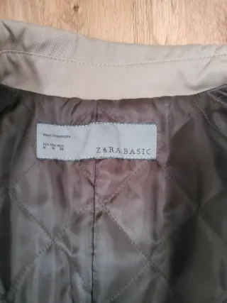 Gabardina Zara Beige