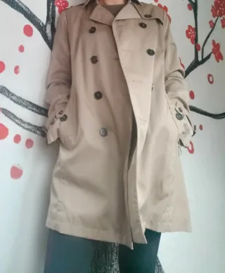 Gabardina Zara Beige