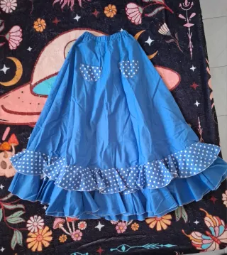 Conjunto Flamenca Niña Talla 10