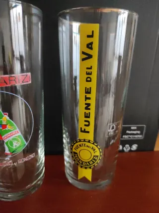 3 Vasos Vintage Marcas Agua