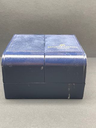 Estuche Maurice Lacroix Azul Dorado