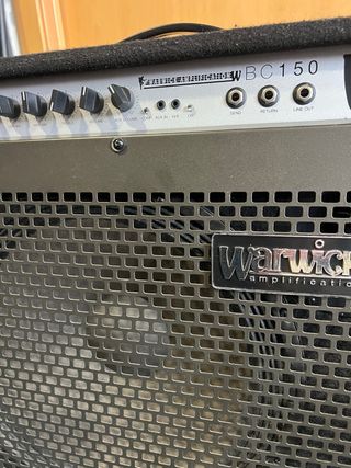 Amplificador Bajo Warwick BC 150 150W