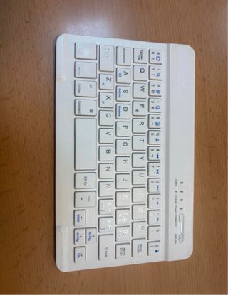 Teclado Bluetooth Blanco para Tablet