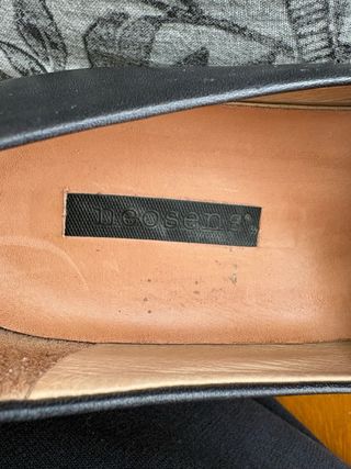 Zapatos Neosens Negros Tacon Redondo