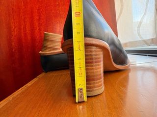 Zapatos Neosens Negros Tacon Redondo