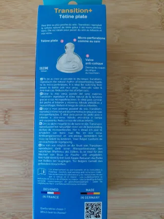 Biberón Tigex Tetina Plana +6m