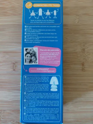 Biberón Tigex Tetina Plana +6m