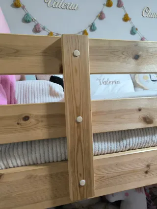 Cama litera de madera Ikea