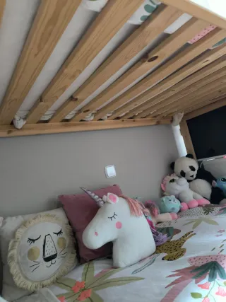 Cama litera de madera Ikea