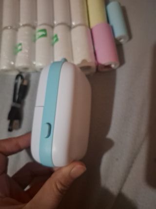 Impresora Portátil Mini - Rollos de Papel Térmico